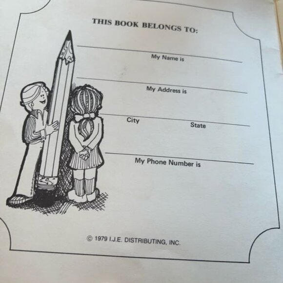 Sing-A-Long Song Book Happy Songs KSR 368 Vintage Kid Stuff Records Rare! - Picture 5 of 12